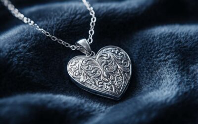 Offrir un Collier coeur en argent et sa cle ouvragee : le cadeau parfait pour declarer sa flamme