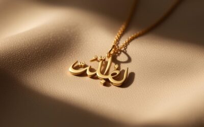Colliers Personnalisés Arabes en Calligraphie : 5 Symboles Émotionnels pour la Fête des Mères